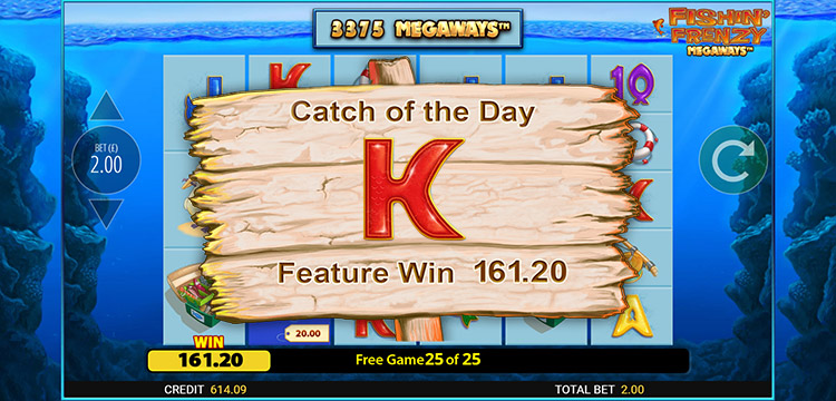 Play fishing frenzy megaways free online games