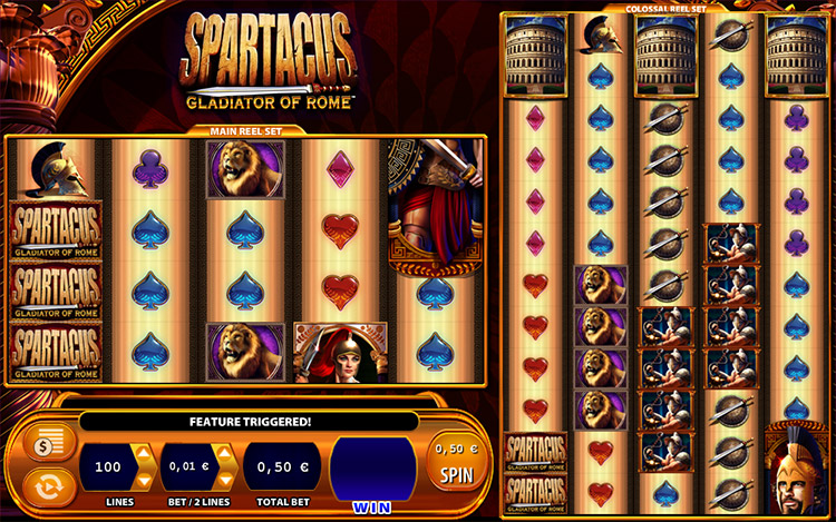 Spartacus free casino slot game play