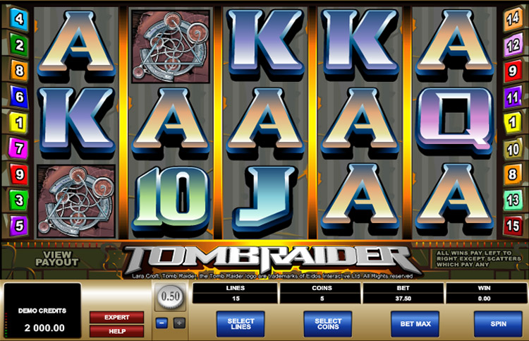 Tomb Raider Slot Game