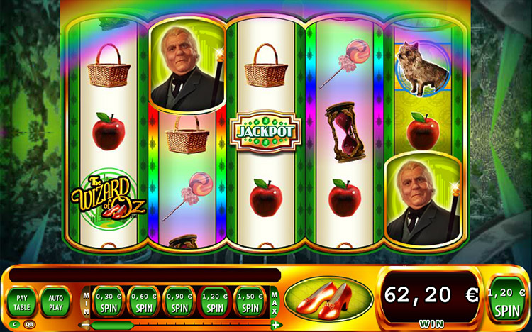 Play Wizard of Oz: Ruby Slippers Slot Machine at Slingo | Online Slots ...